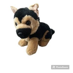 Aurora Miyoni German Shepherd Dog Puppy Plush 9" Stuffed Animal Realistic Lovey